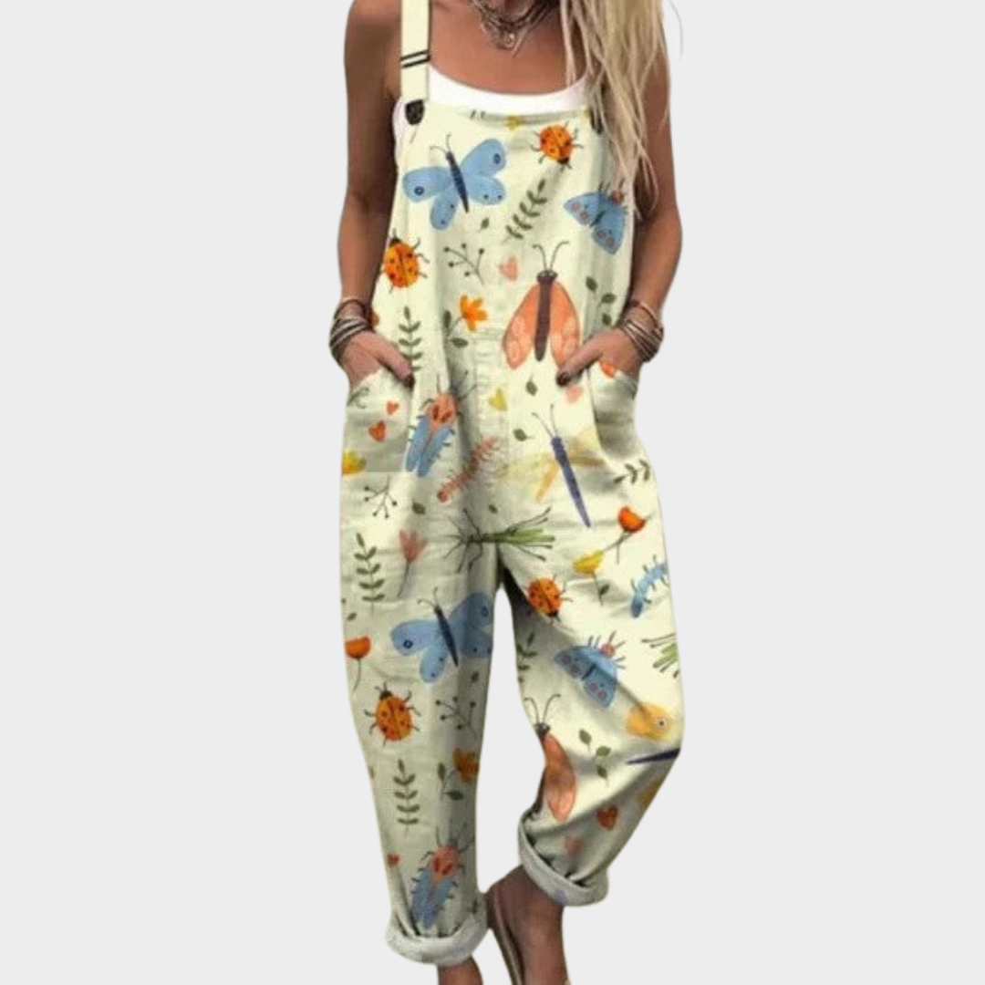 Madalena - Bequemer Jumpsuit mit Print