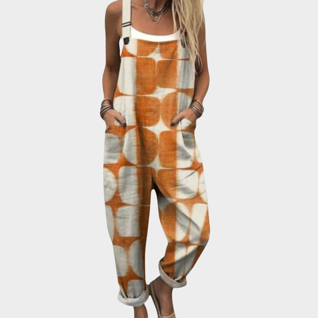 Madalena - Bequemer Jumpsuit mit Print