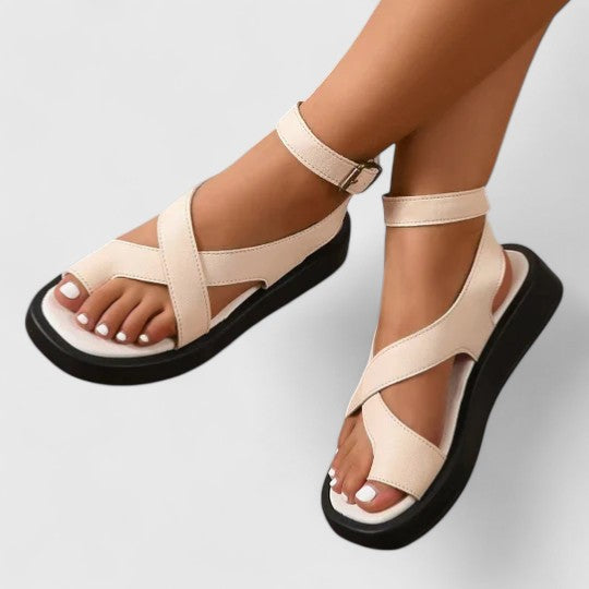 Schnee - Plateau-Sandalen
