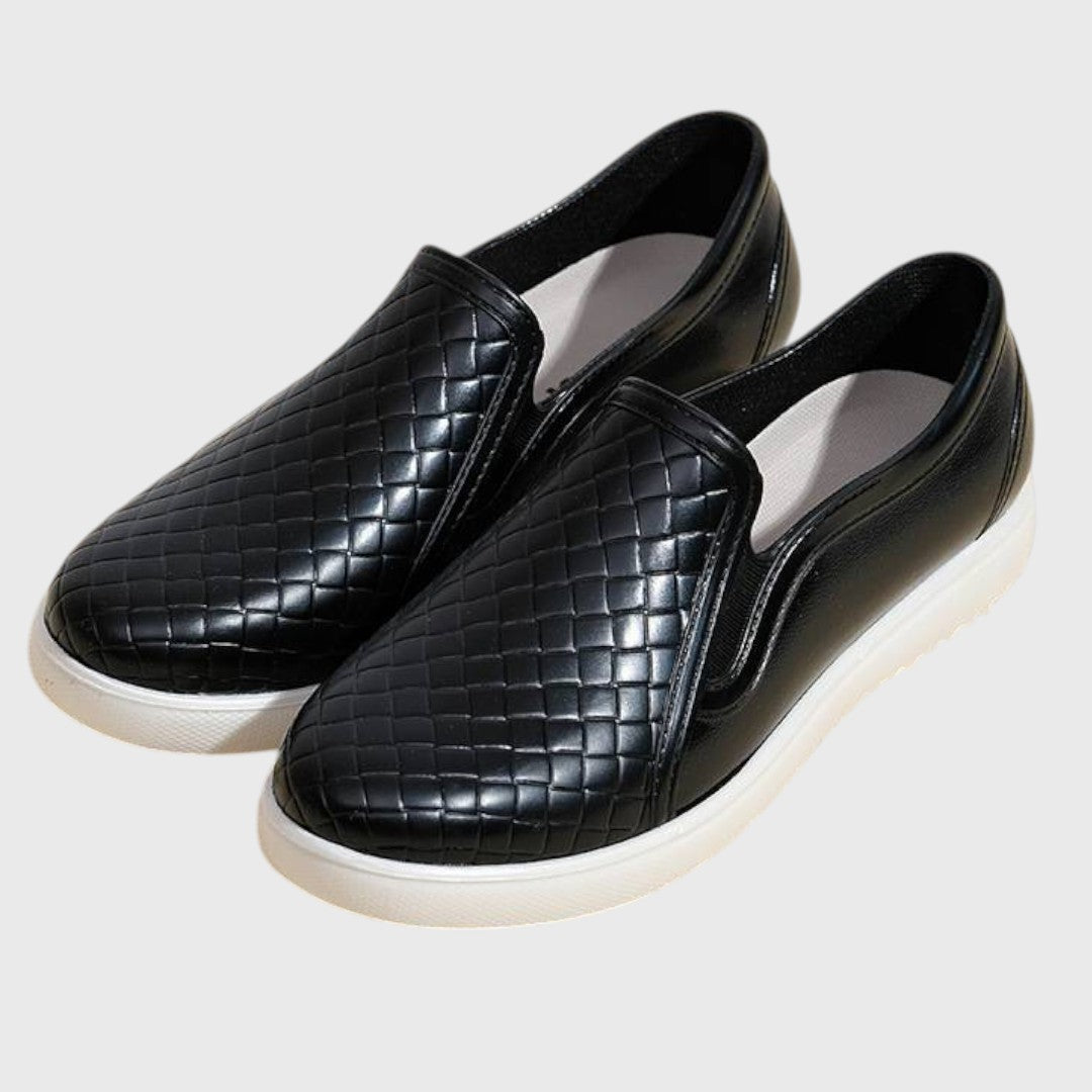 Notburg - Schwarze Slip-on-Sneaker