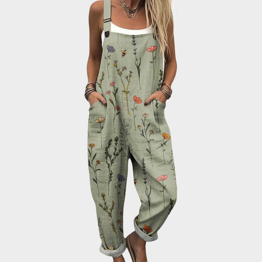 Madalena - Bequemer Jumpsuit mit Print