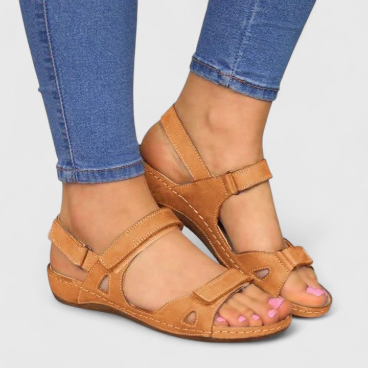 Avrie - Flache Komfort-Sandalen