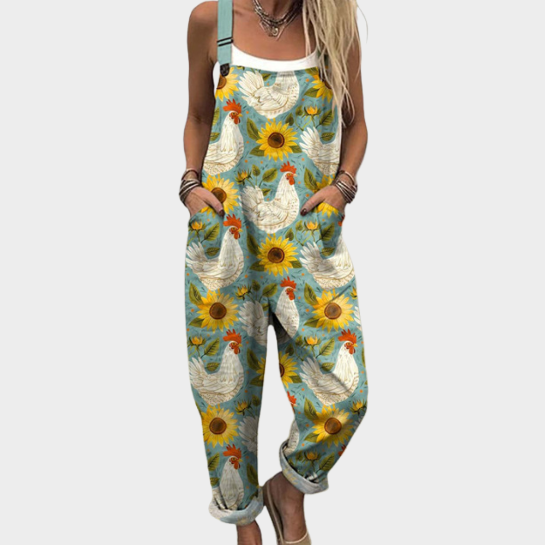 Bequeme bedruckte Overalls