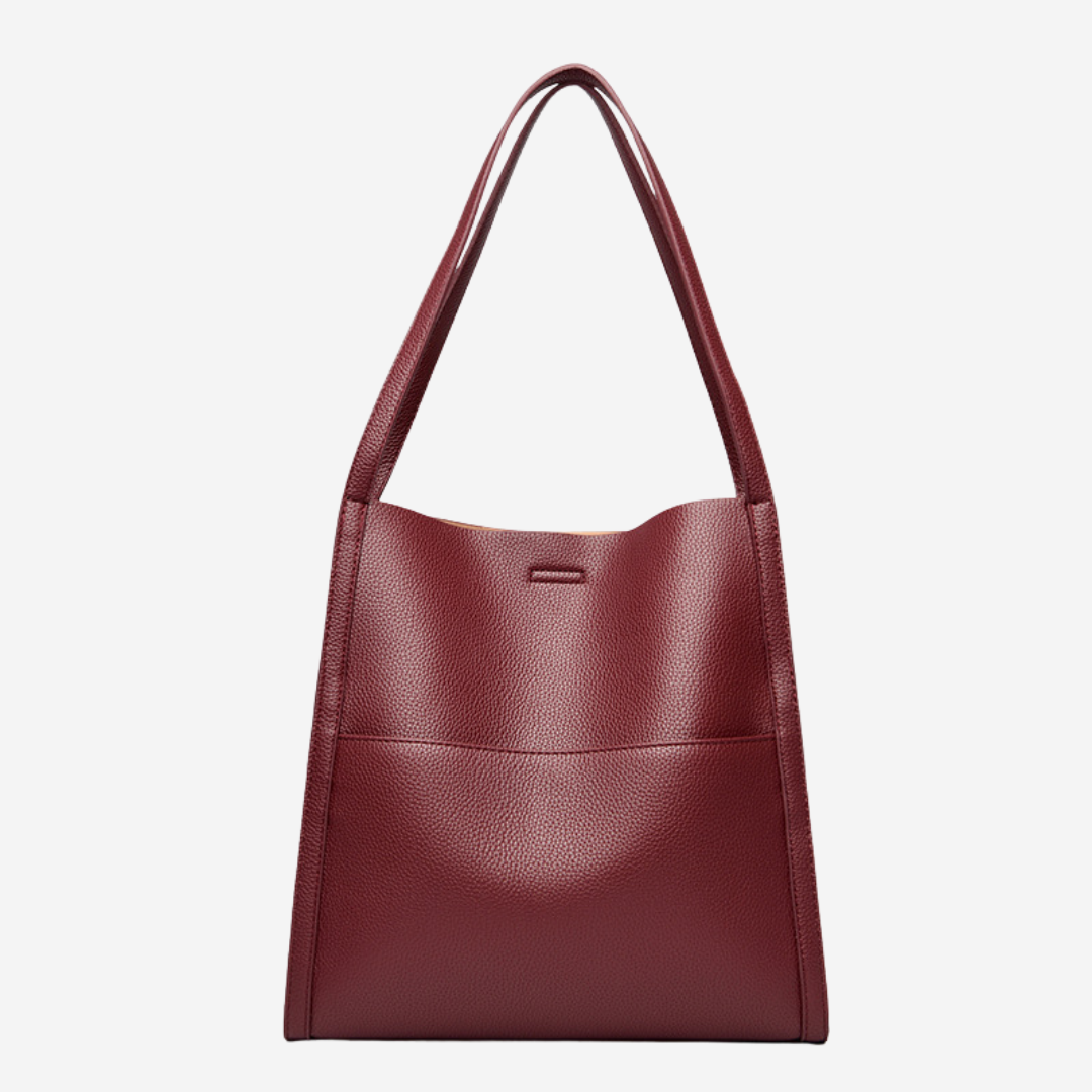 Elena | Elegante Schultertasche aus Leder