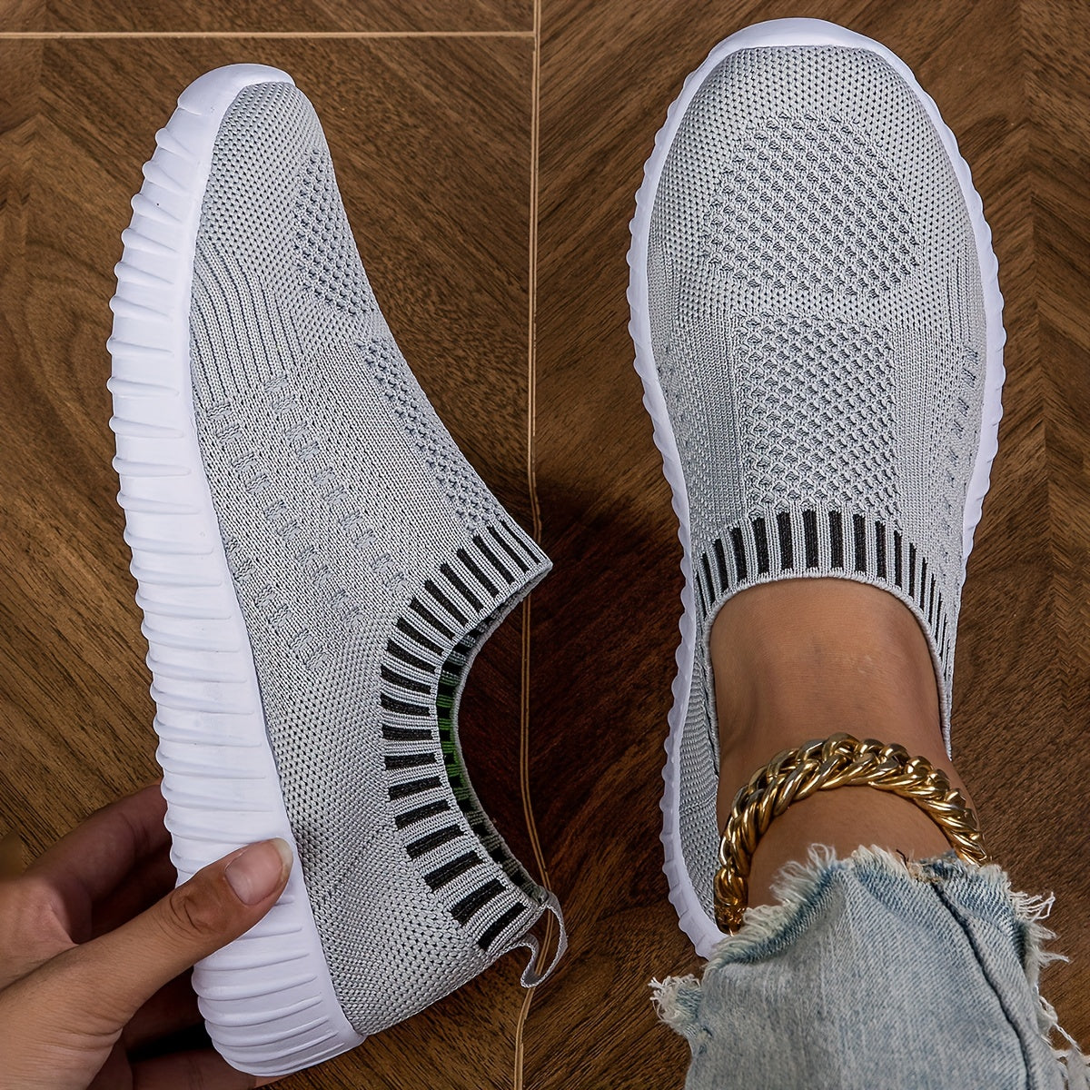 Ultraleichter, rutschfester Socken-Sneaker