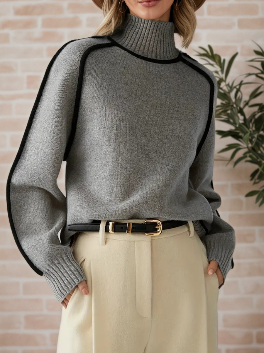 Donna | Eleganter Rollkragenpullover