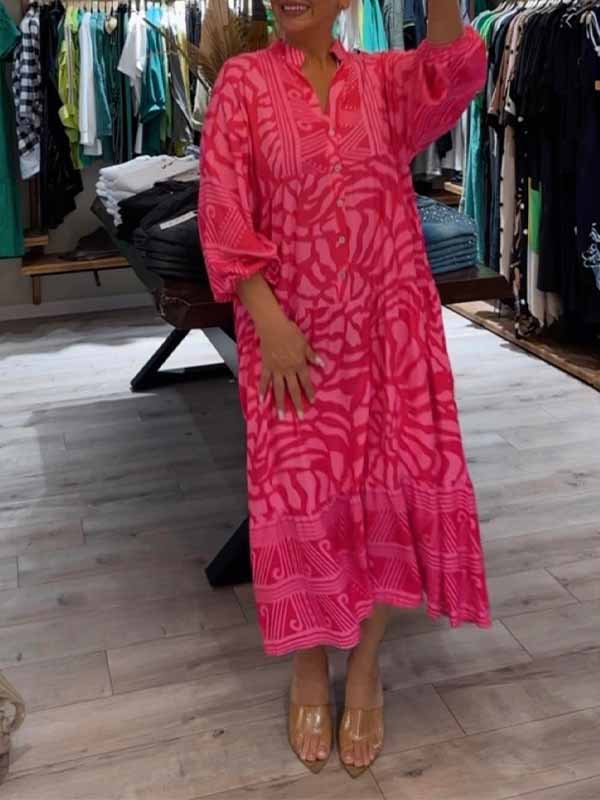 Carmilla - Kleid mit lebhaftem Print