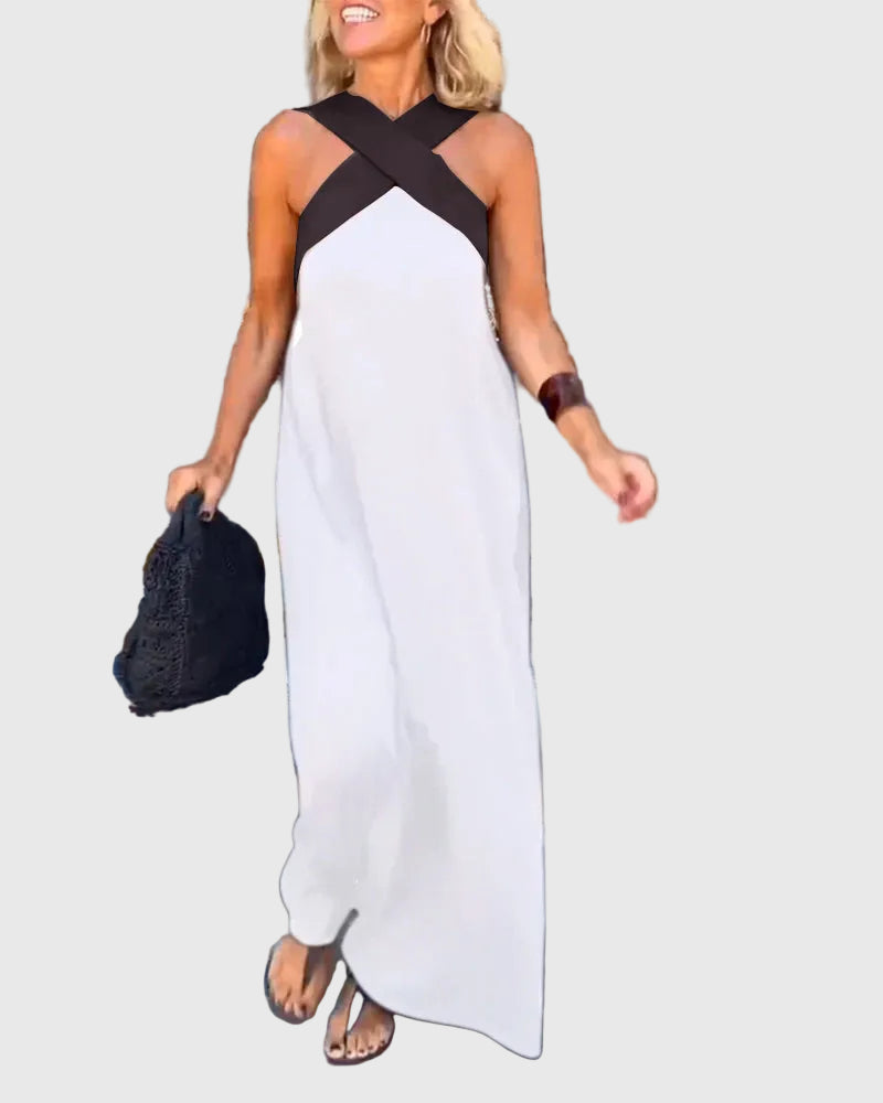 Elena | Fliesendes und elegantes Maxikleid