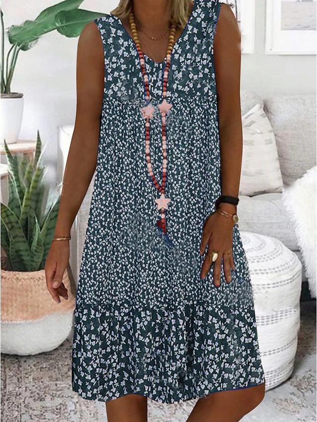 AYLA | Beliebtes Kleid mit V-Ausschnitt