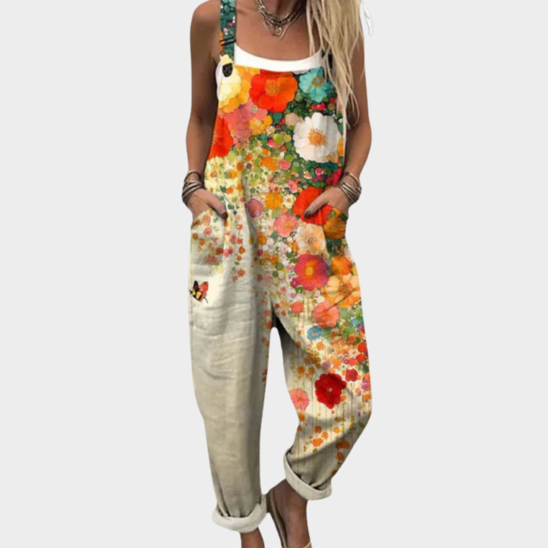 Madalena - Bequemer Jumpsuit mit Print