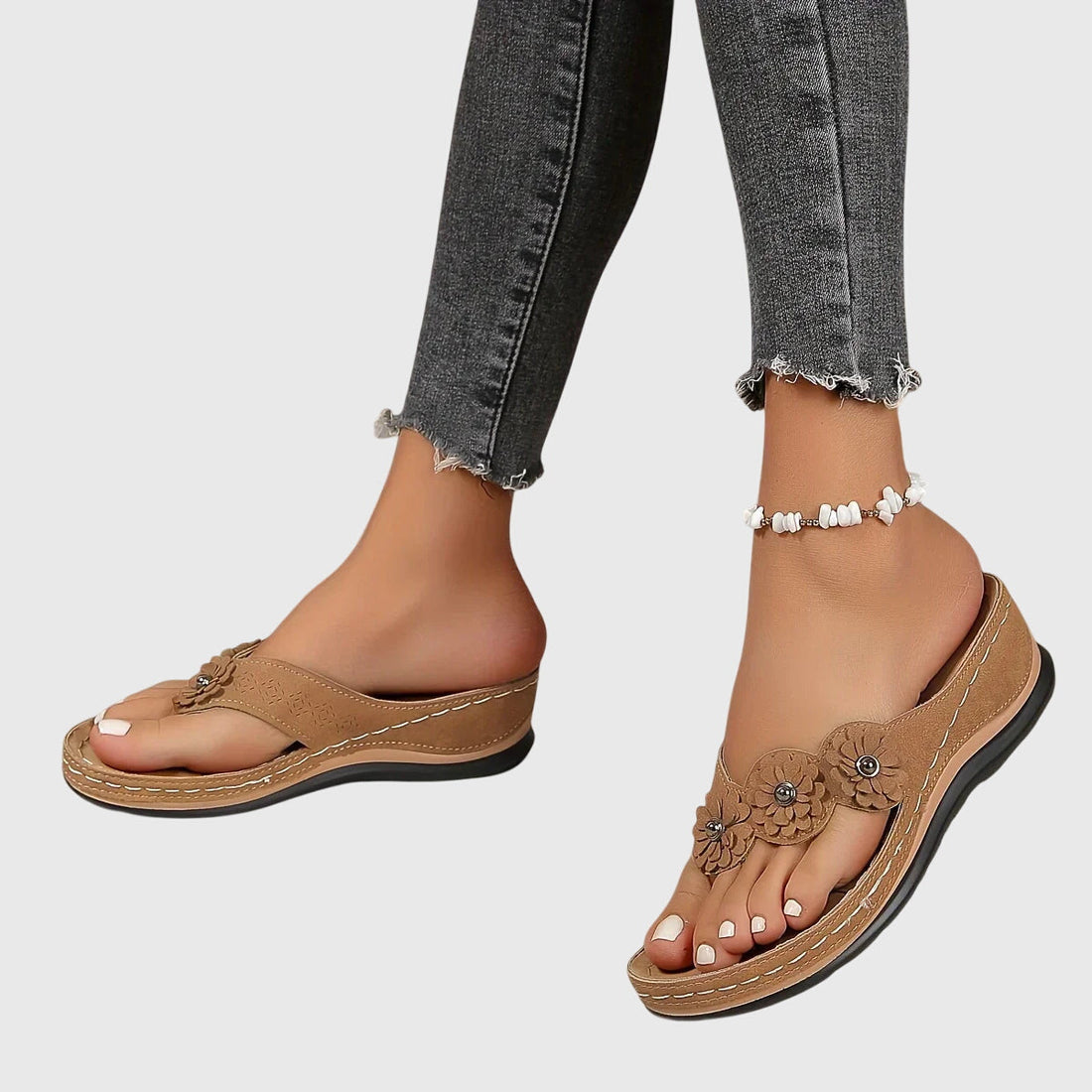 Asha - elegante orthopädische Flip-Flops