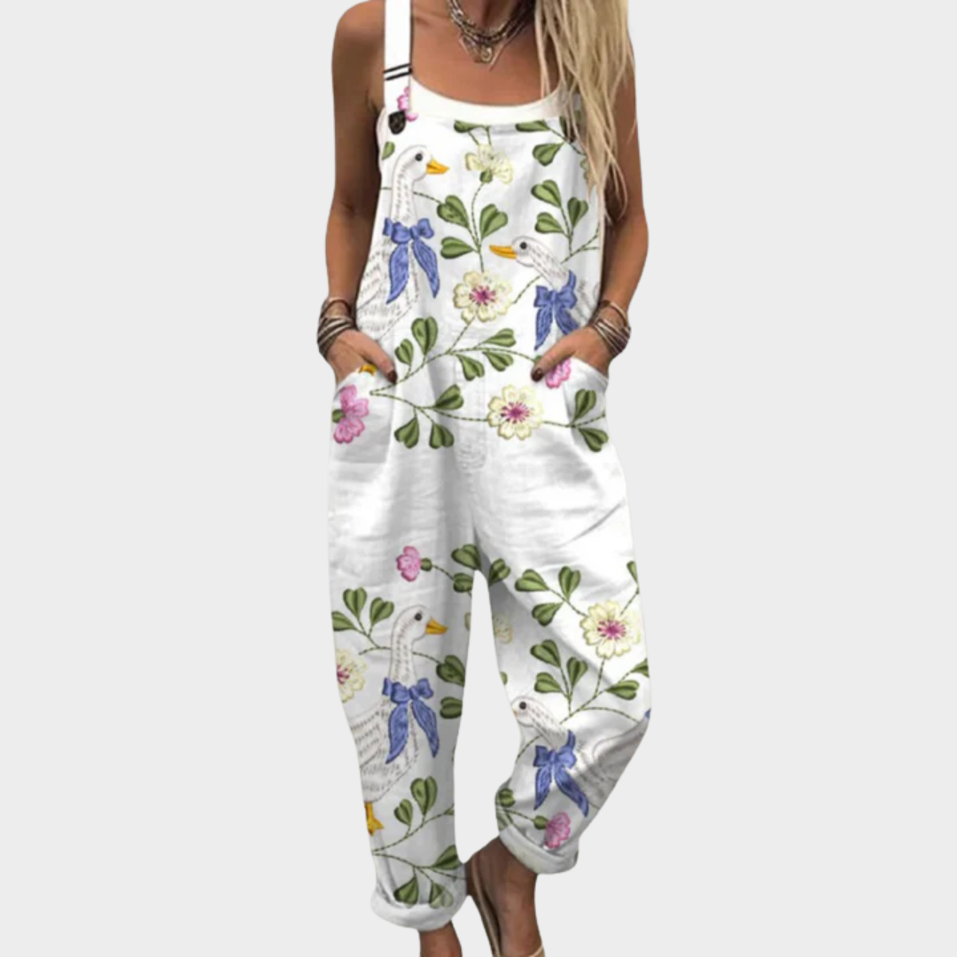Bequeme bedruckte Overalls
