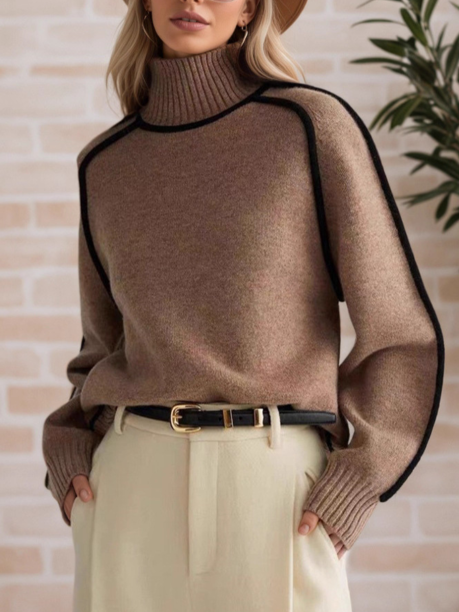 Donna | Eleganter Rollkragenpullover