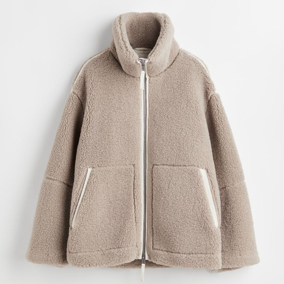 Anastasia | Weiße und warme Winterjacke