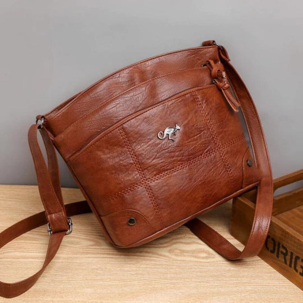 Catherine | Schultertasche aus Leder