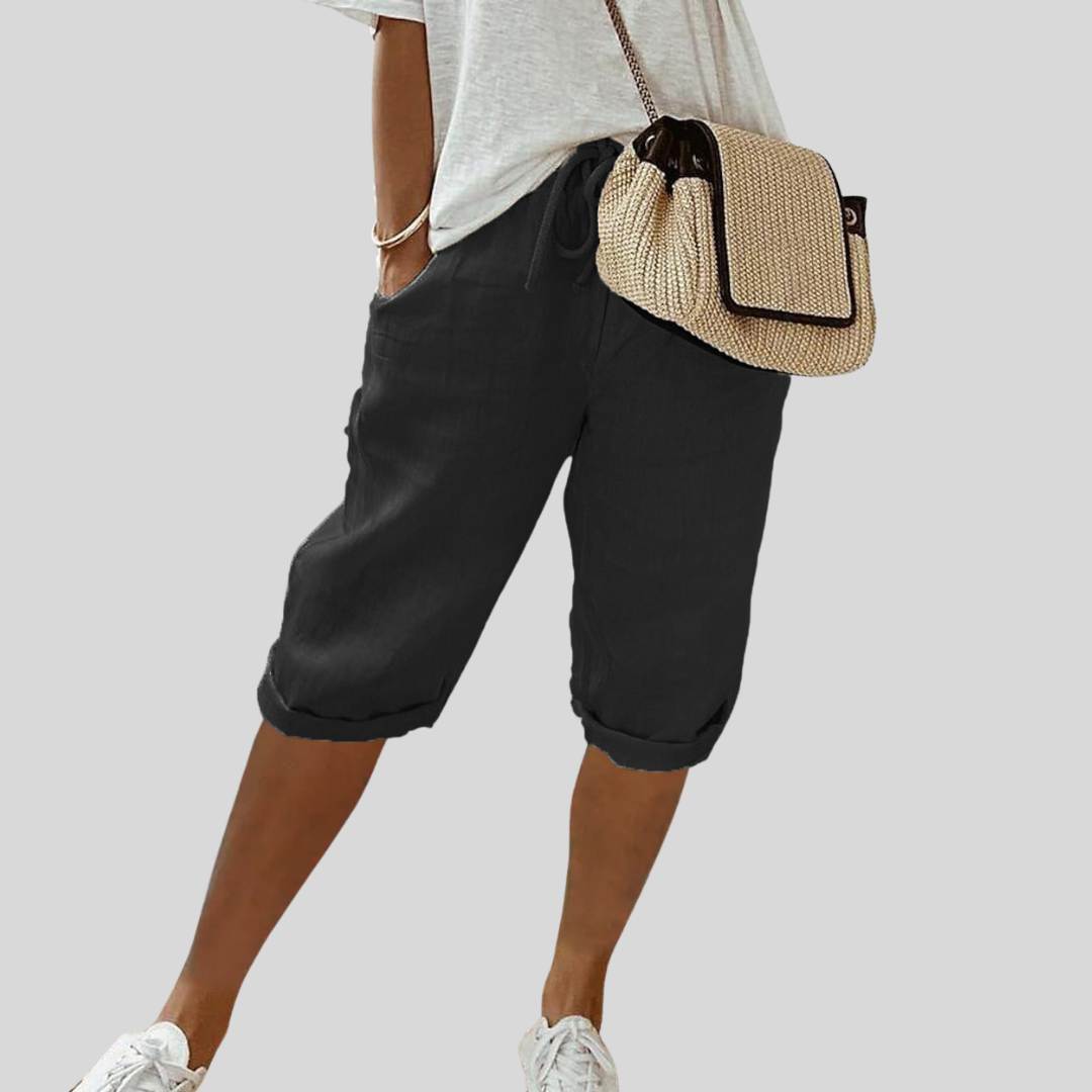Fließende, bequeme, elegante Shorts