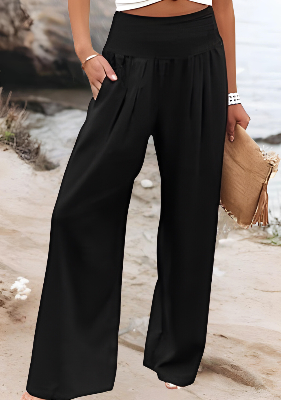 Aileen - Strandhose mit weitem Bein