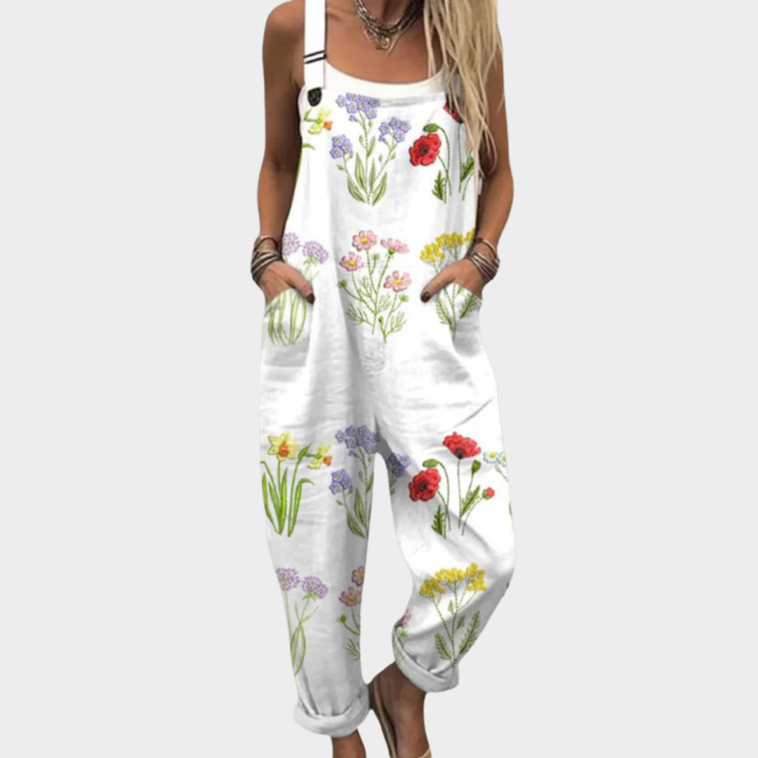 Mónica - Bequemer Jumpsuit mit Print