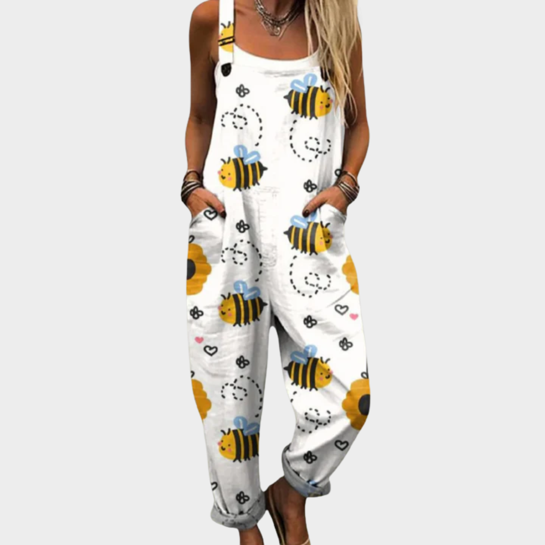 Bequeme bedruckte Overalls