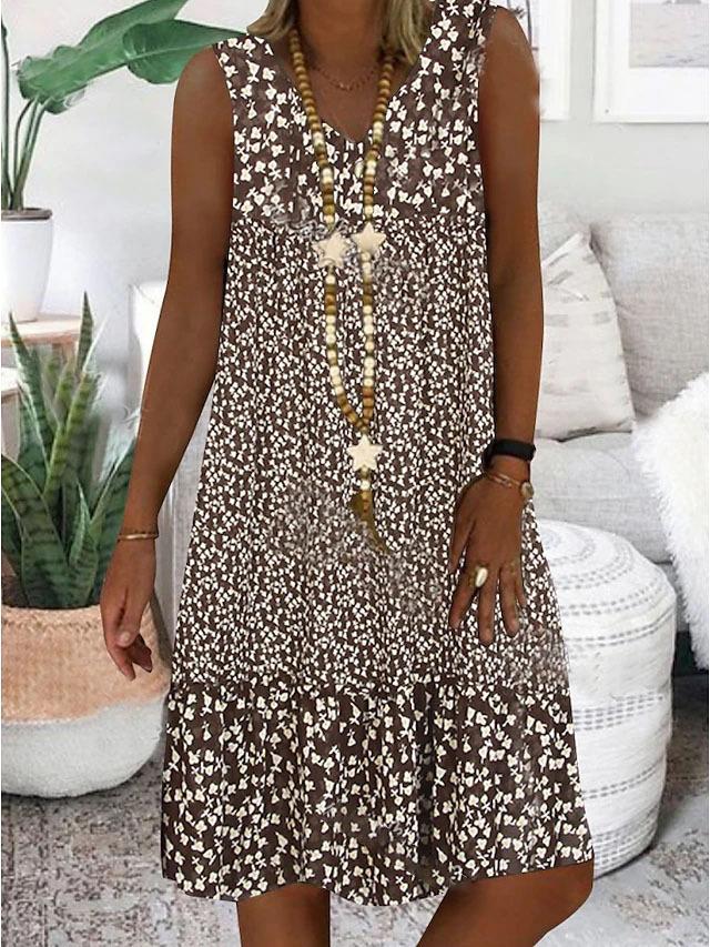 AYLA | Beliebtes Kleid mit V-Ausschnitt