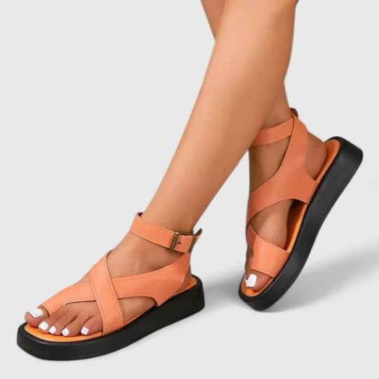 Schnee - Plateau-Sandalen