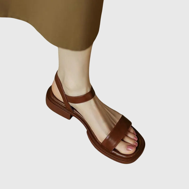 Kaia - Orthopädische Ledersandalen