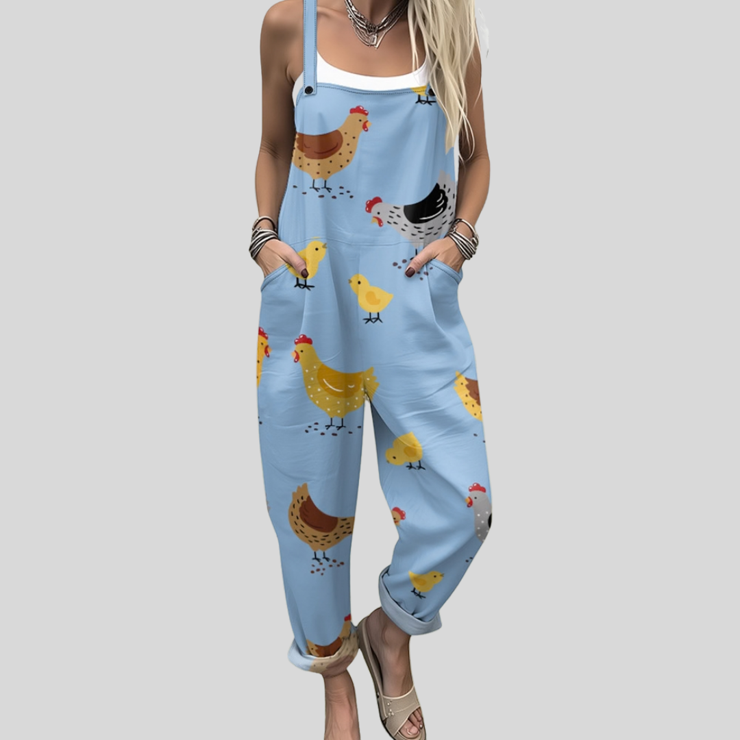 Leichte und fröhliche Overalls