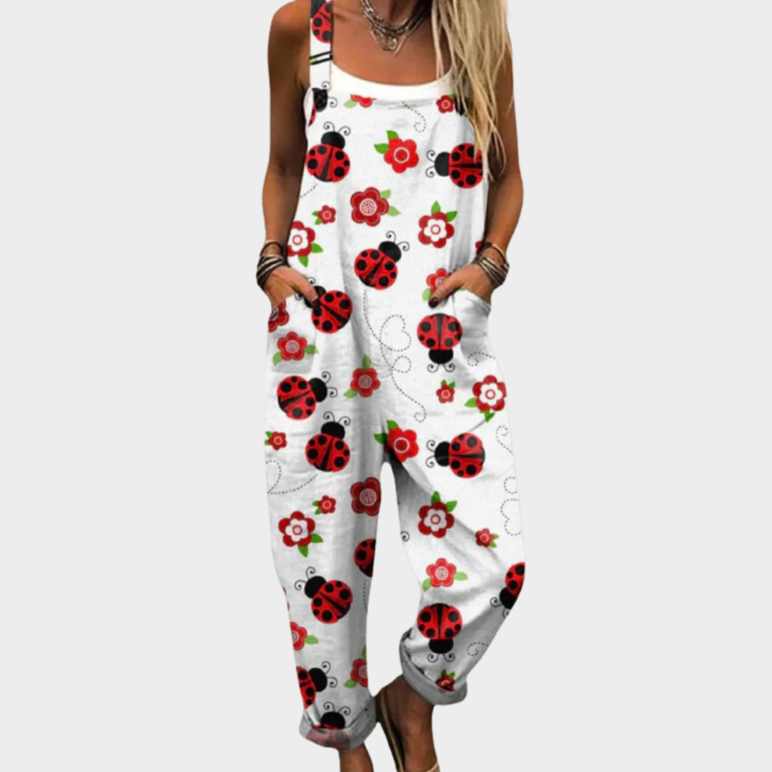 Madalena - Bequemer Jumpsuit mit Print