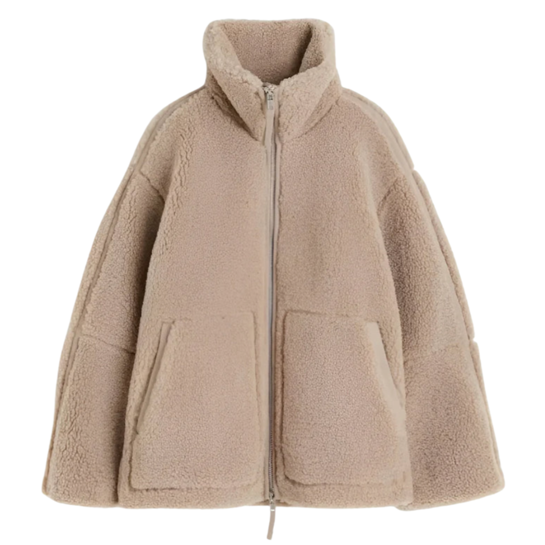Anastasia | Weiße und warme Winterjacke