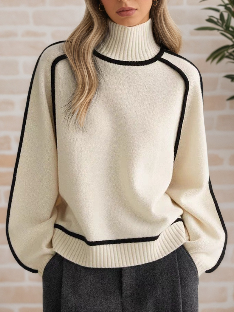 Donna | Eleganter Rollkragenpullover