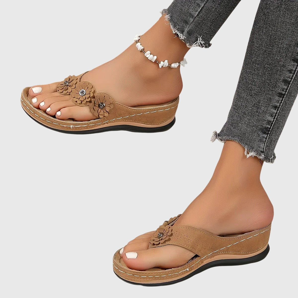 Asha - elegante orthopädische Flip-Flops