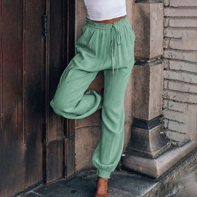 Kaeli - Elegante Hose mit Kordelzug