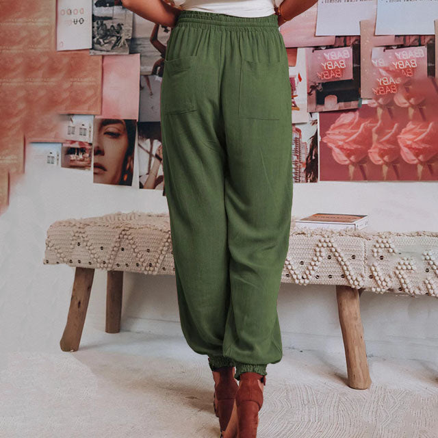 Kaeli - Elegante Hose mit Kordelzug