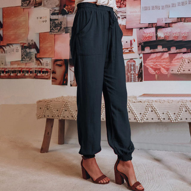 Kaeli - Elegante Hose mit Kordelzug
