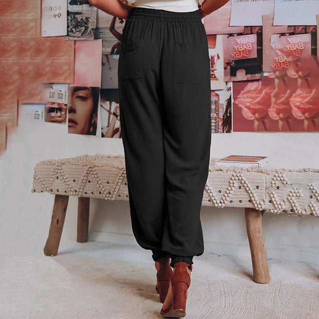 Kaeli - Elegante Hose mit Kordelzug