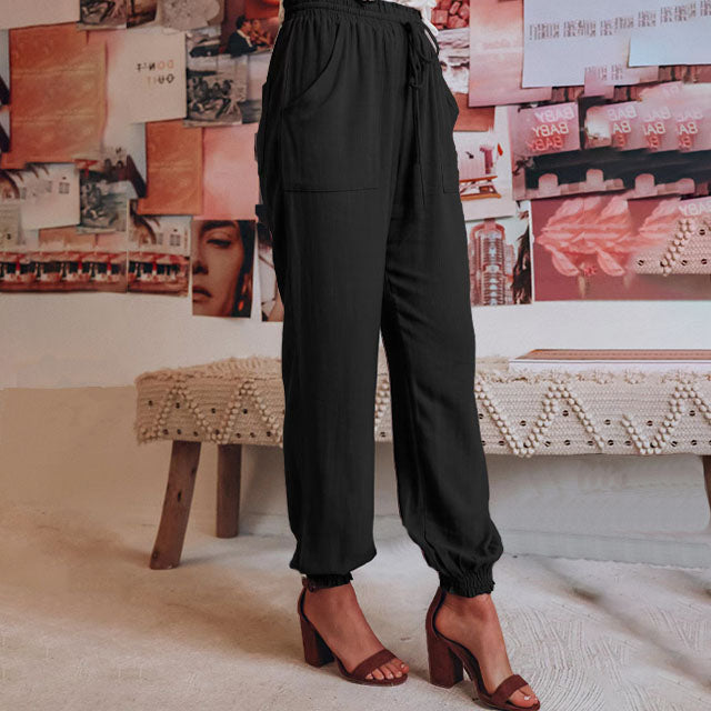 Kaeli - Elegante Hose mit Kordelzug