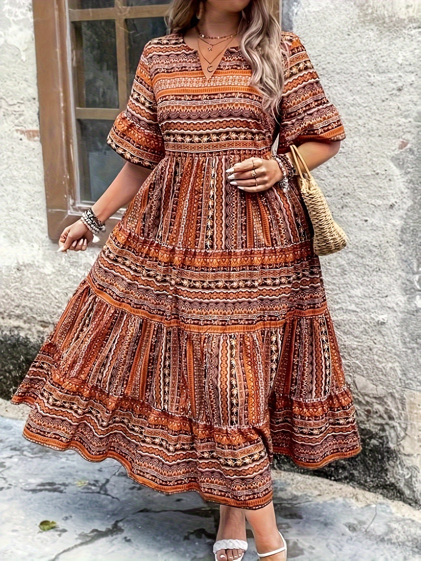 Joraine - Fliessendes Ethno-Kleid
