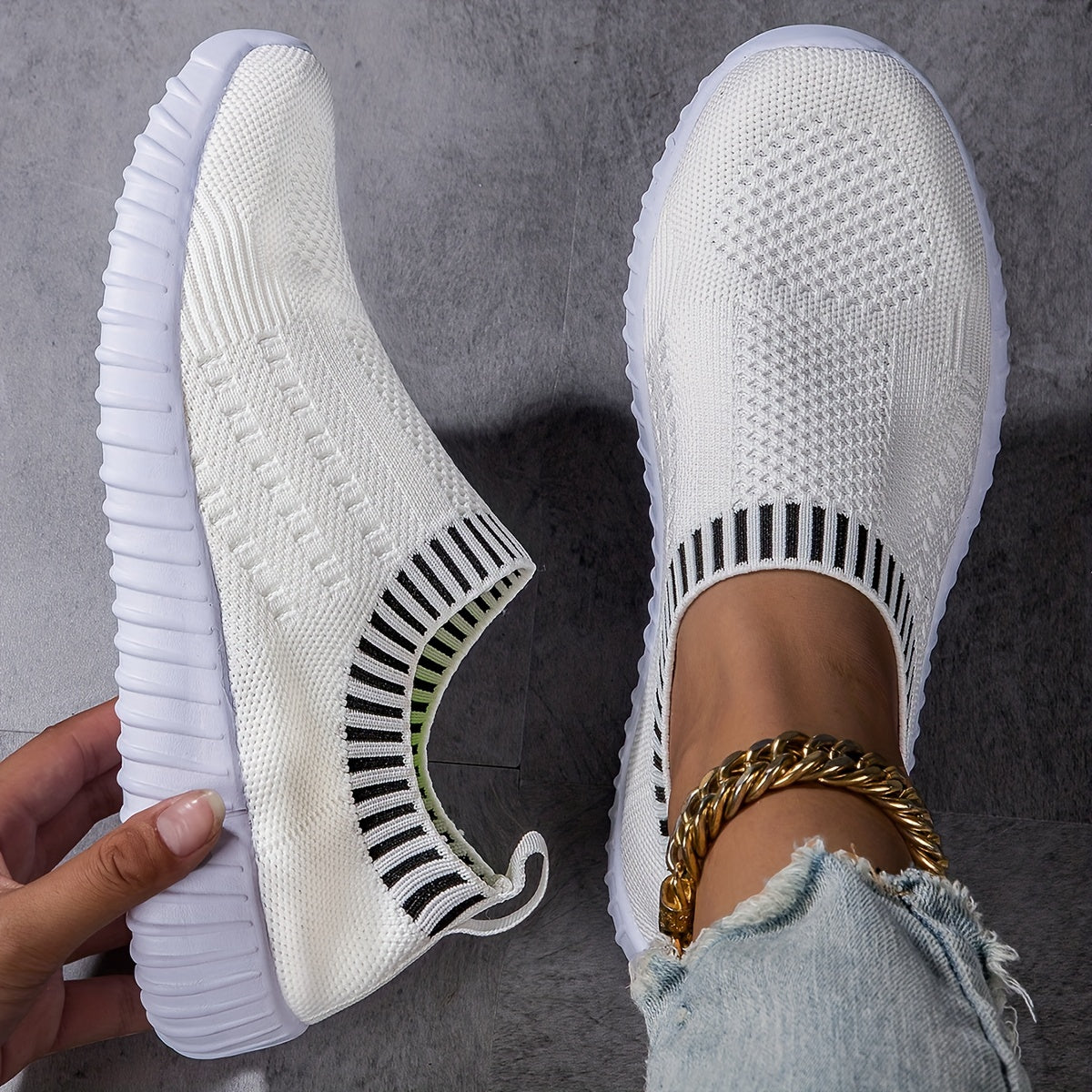 Ultraleichter, rutschfester Socken-Sneaker