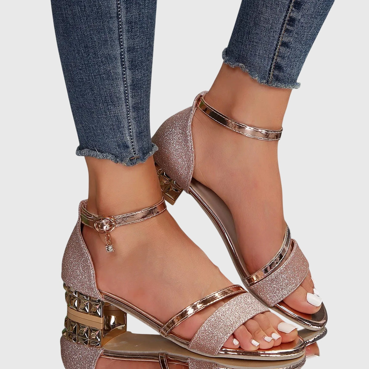 Alison | Orthopädische Sandalen mit Absatz