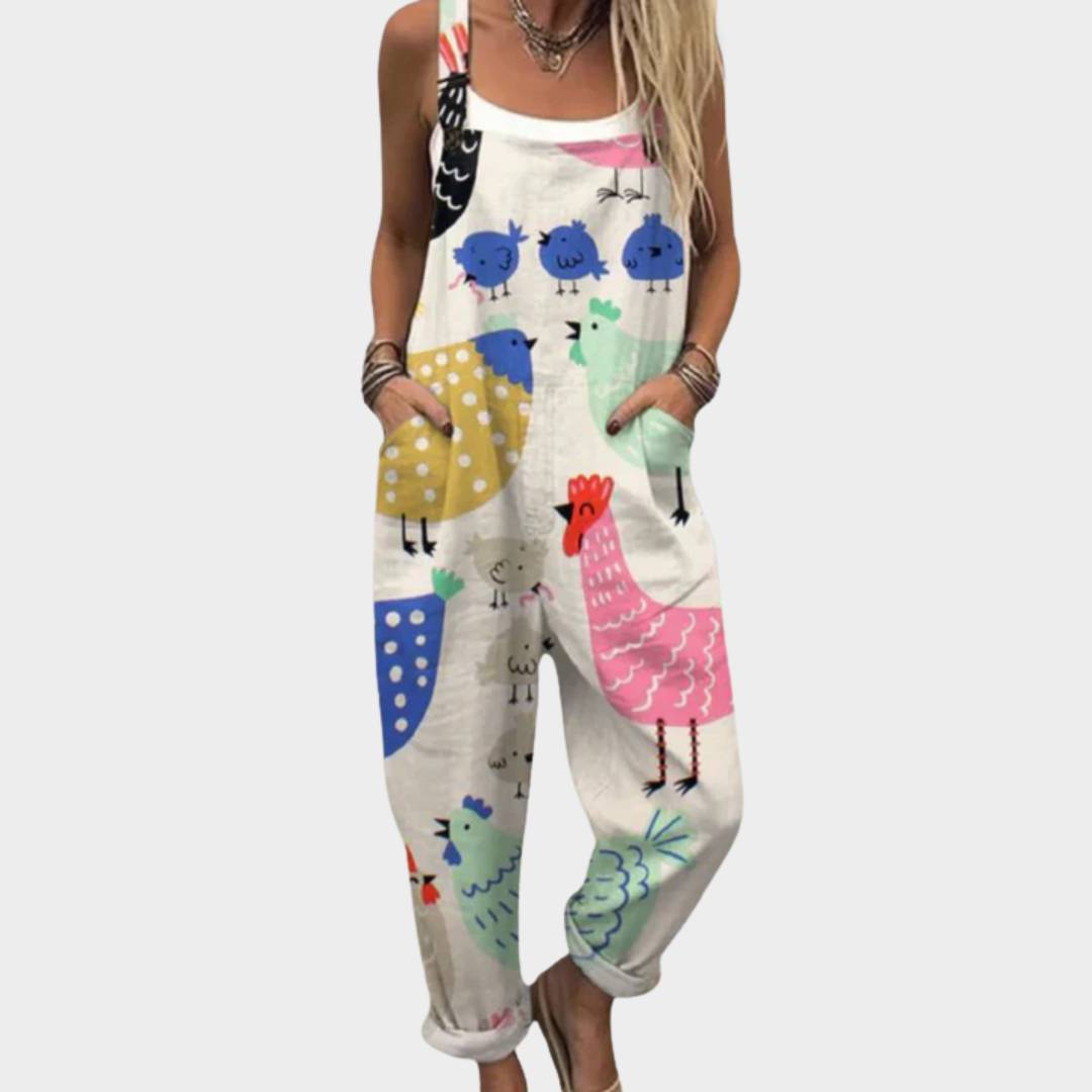 Mariana - Bequemer Jumpsuit mit Print