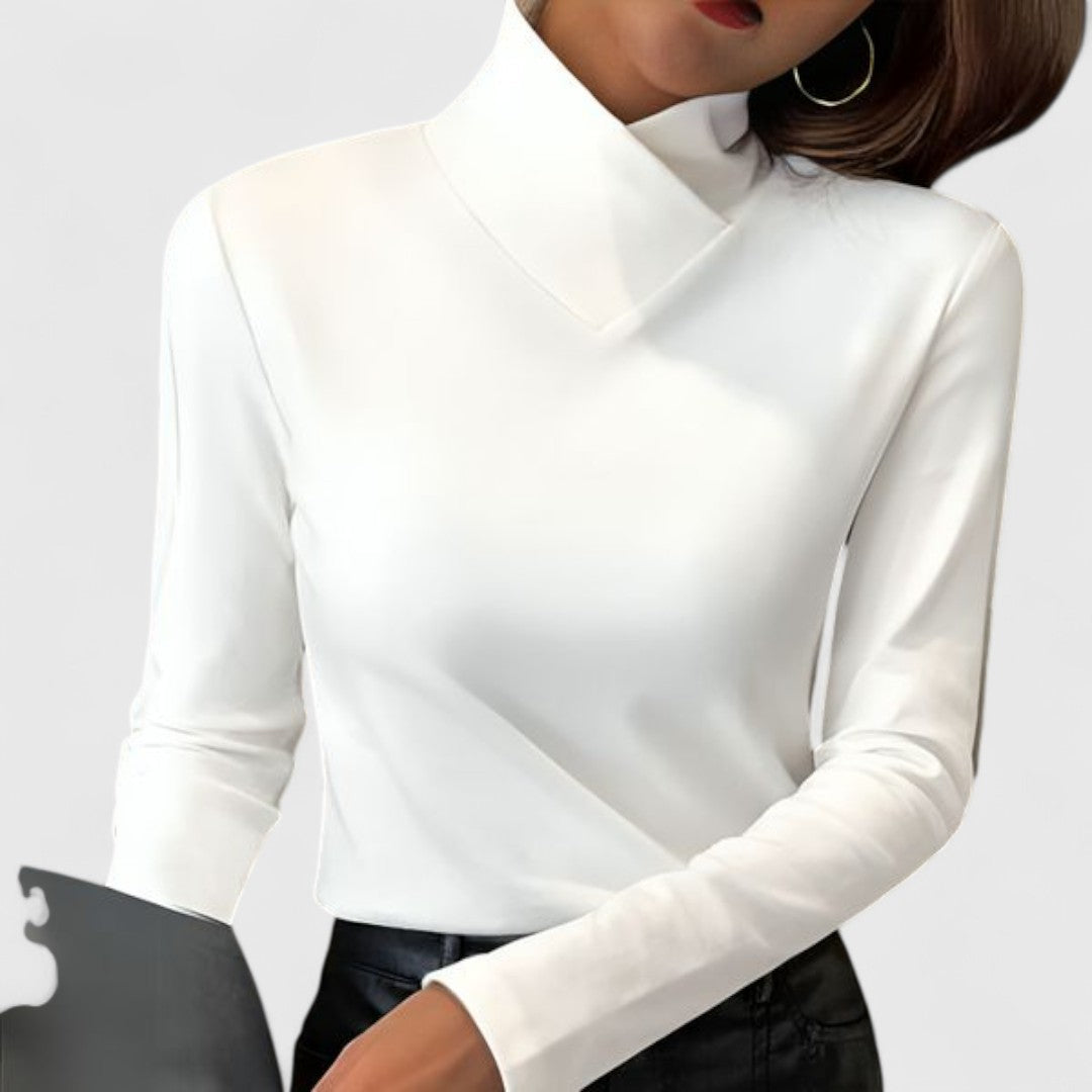 Leichter, eleganter Rollkragenpullover