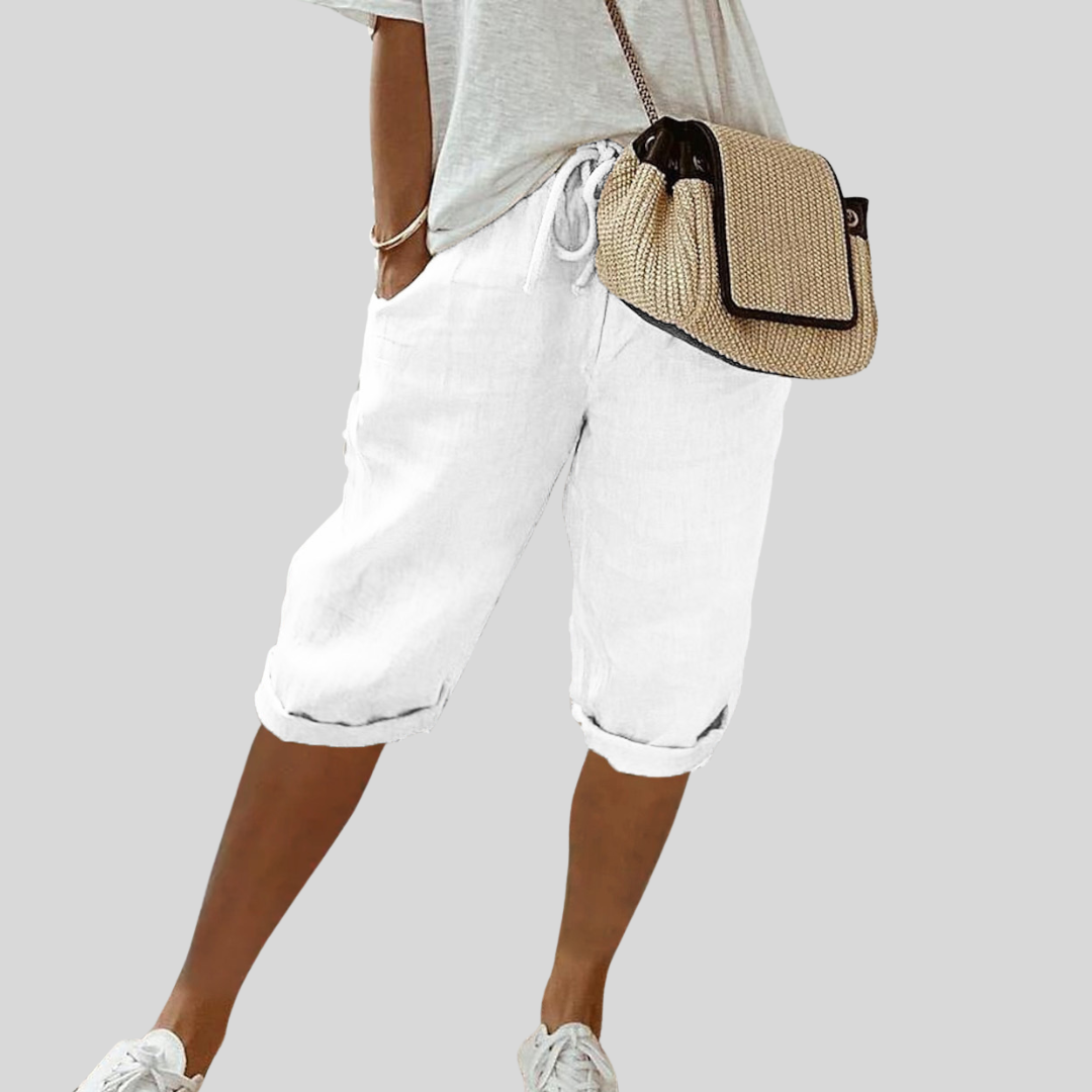 Fließende, bequeme, elegante Shorts