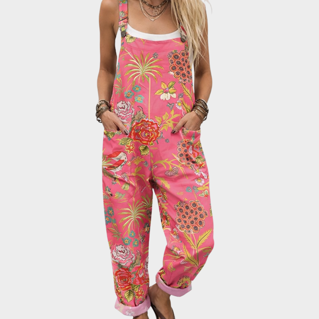 Madalena - Bequemer Jumpsuit mit Print