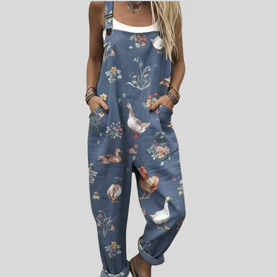 Leichte und fröhliche Overalls