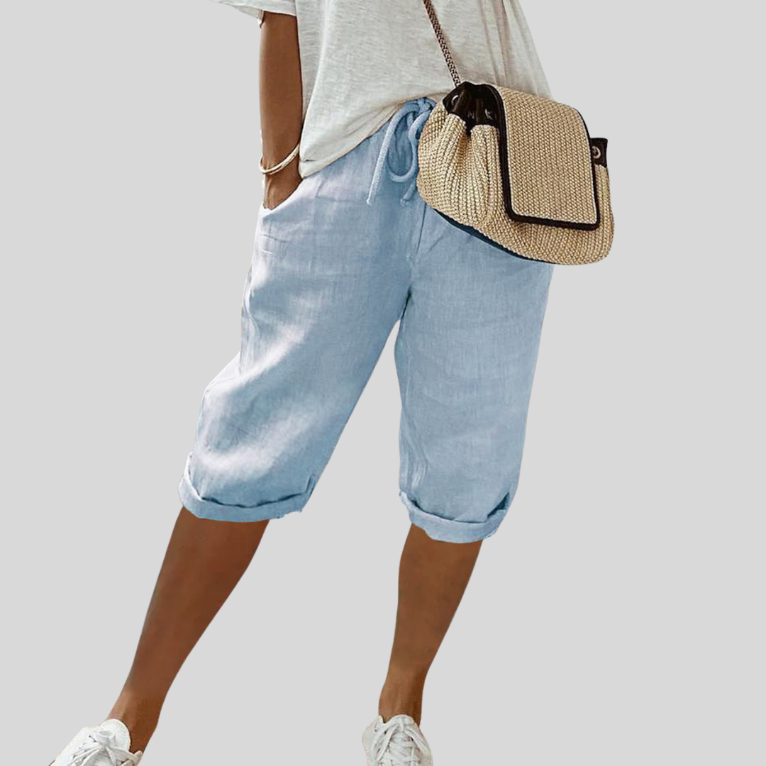 Fließende, bequeme, elegante Shorts