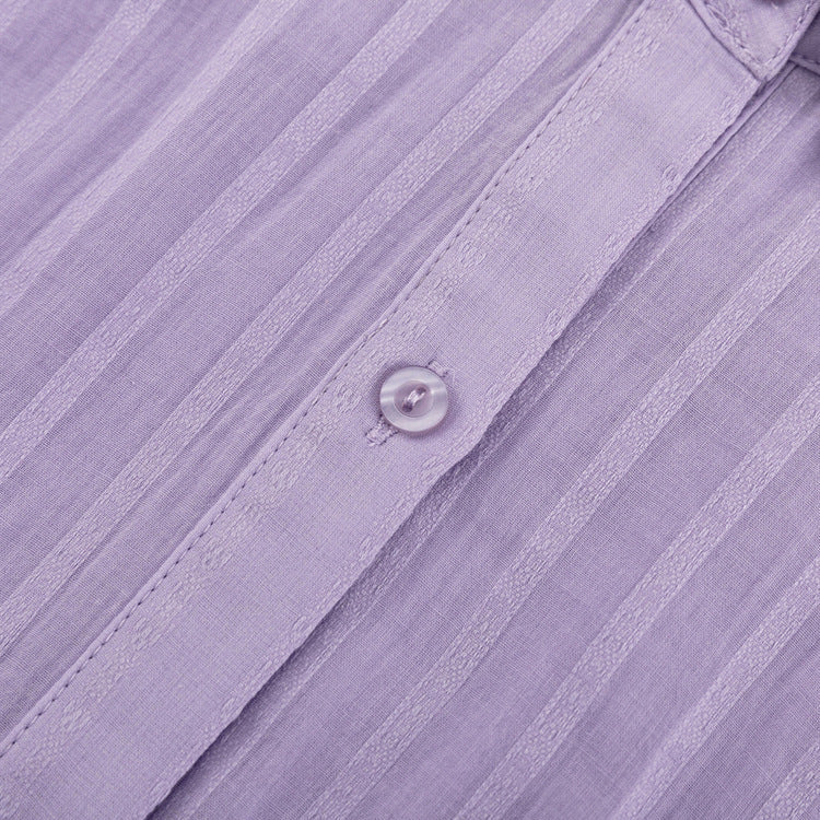 Viola - Set mit geknöpftem Saum und sportlichen Shorts