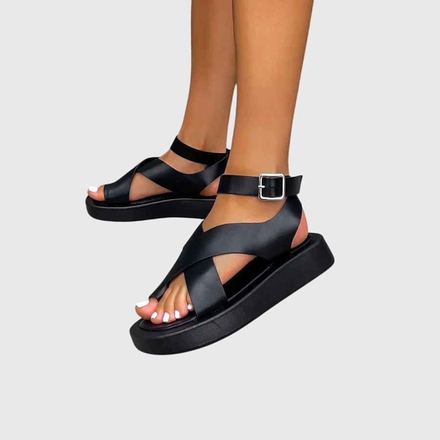 Bria - Plateau-Sandalen klobige