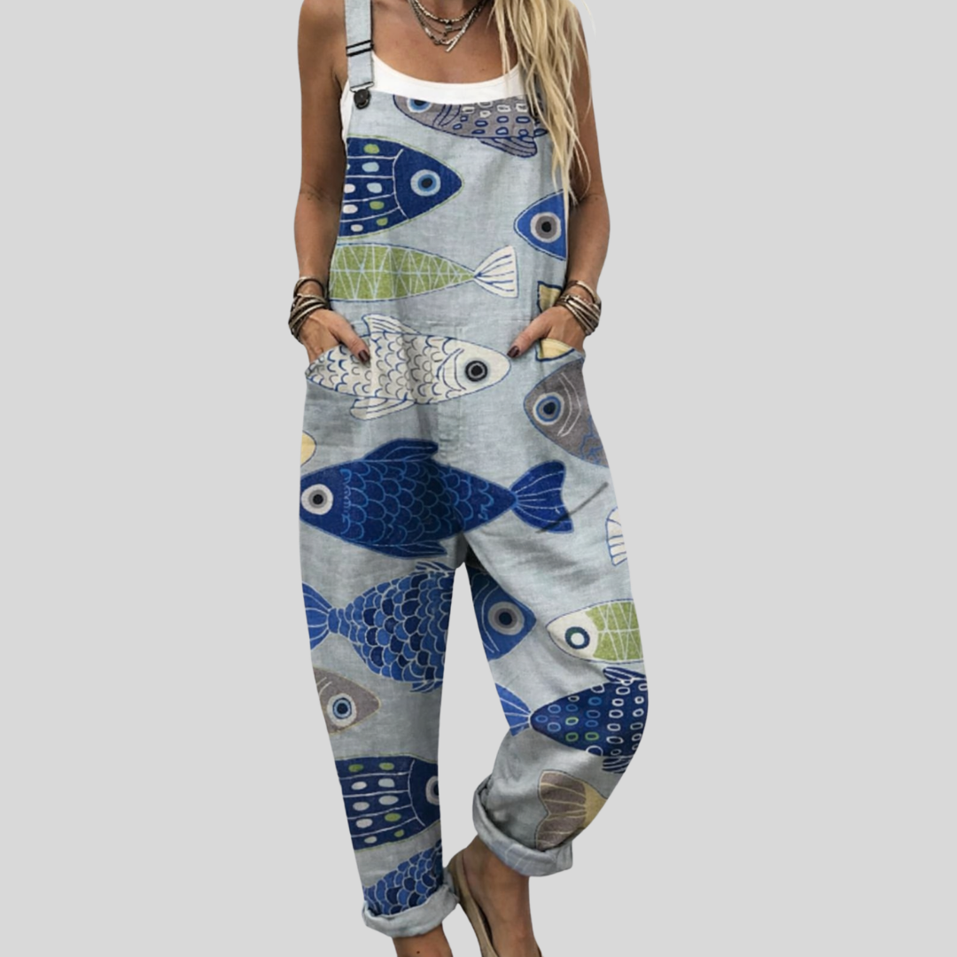 Leichte und fröhliche Overalls