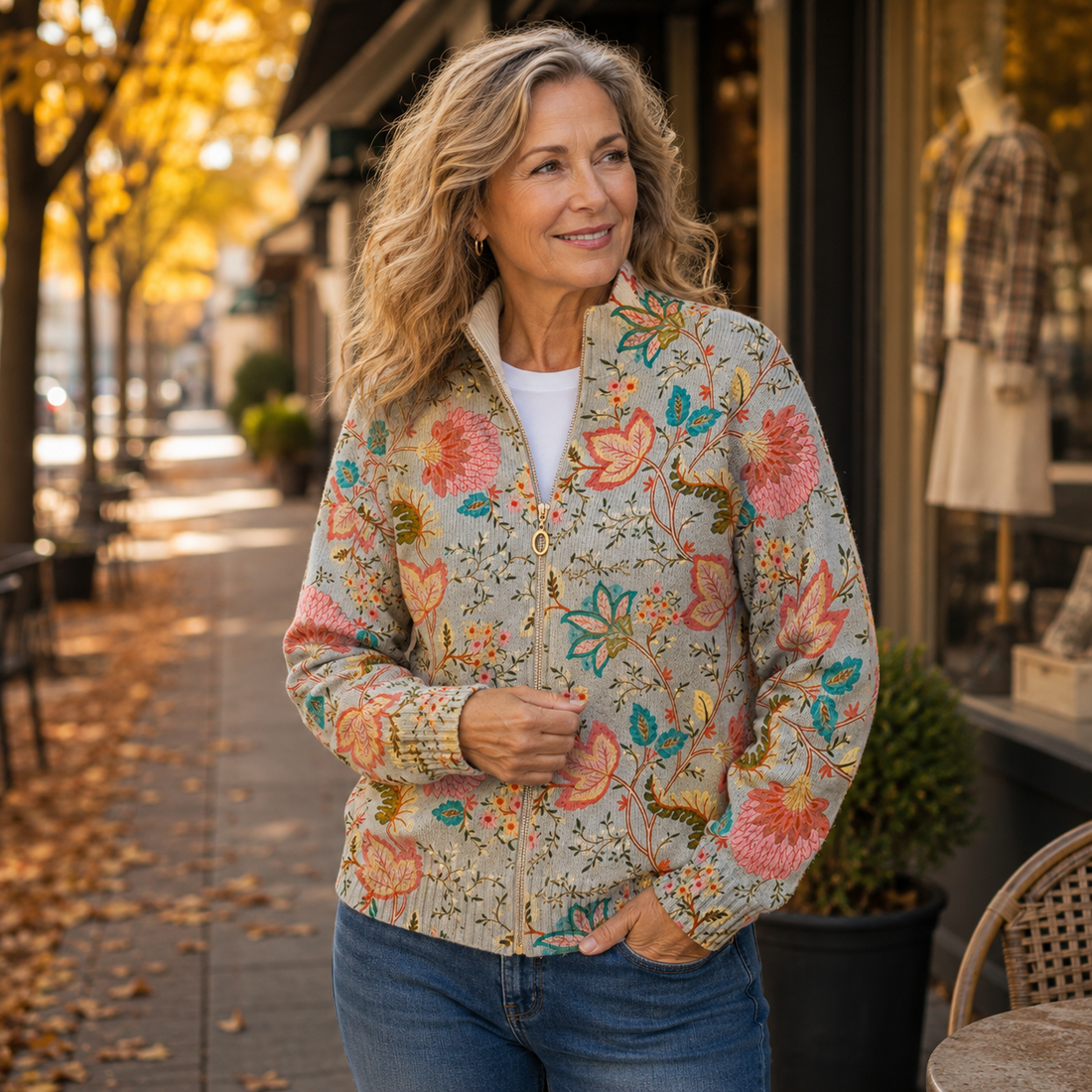 Hailey – Vintage-Gartendruck