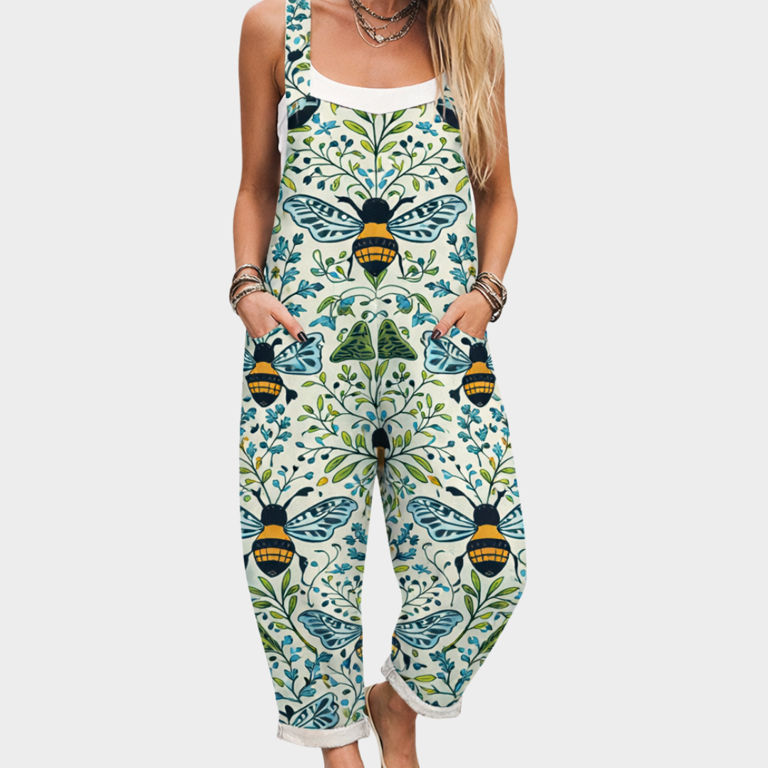 Madalena - Bequemer Jumpsuit mit Print